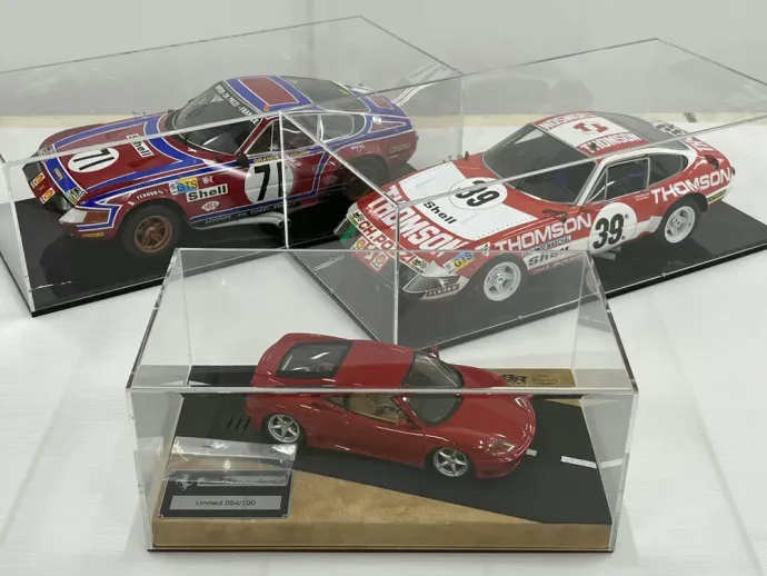 【宅配】石川県金沢市のミニカー買取実績｜AMR「FERRARI 365 GTB4 DAYTONA LE MANS 1974」BBR「1/24 360modena」など