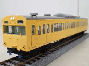 天賞堂 No.55021 103系通勤型電車(新製冷房車)低運転台 4輌基本セット カナリア HOゲージ