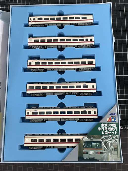 マイクロエース　東武鉄道300型　急行尾瀬夜行 ６両セット 内箱