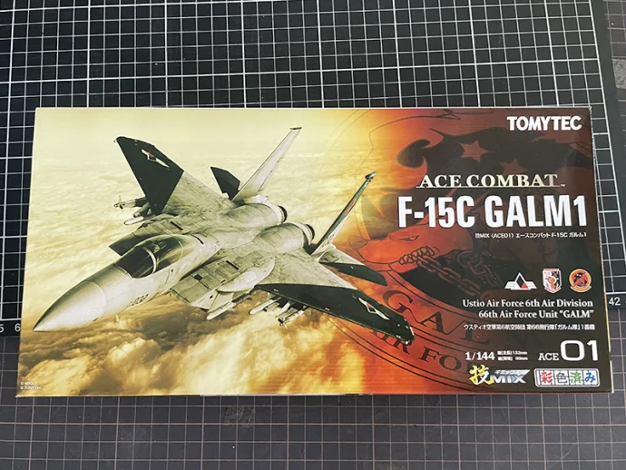技MIX 航空機シリーズ 1/144 エースコンバット F-15C ガルム1　パッケージ