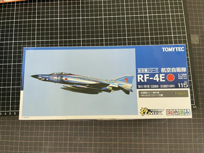 技MIX 1/144 RF-4E 第501飛行隊（百里基地・空自創設50周年）パッケージ
