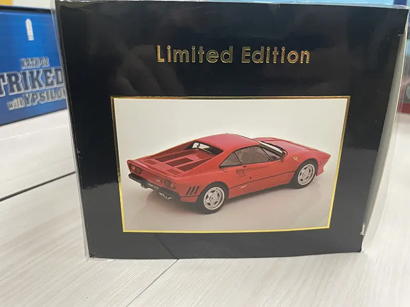 KK-scale　1/18 フェラーリ288GTO　パッケージサイド