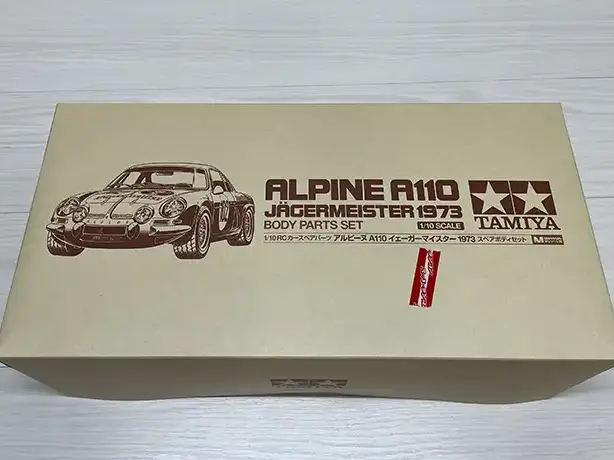 アルピーヌA110イェーガーマイスター1973 パッケージ