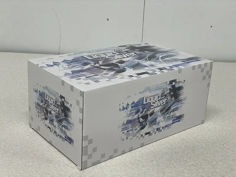 1/18 EXOTO STANDOX Sauber Mercedes C9 Liquid Silver パッケージ