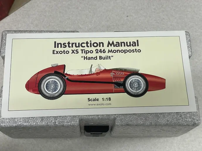 エグゾト 1/18 TIPO 246 F1 内箱