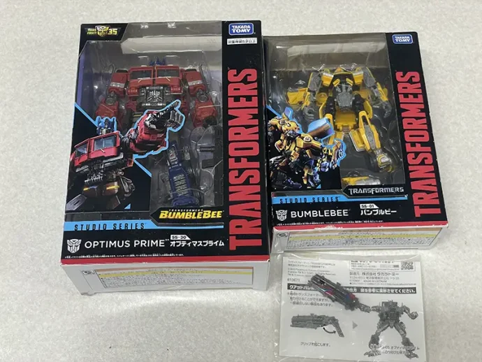 タカラトミー トランスフォーマー スタジオシリーズ SS-01 バンブルビー・SS-30:オプティマスプライム/クアッドバレルショットガン