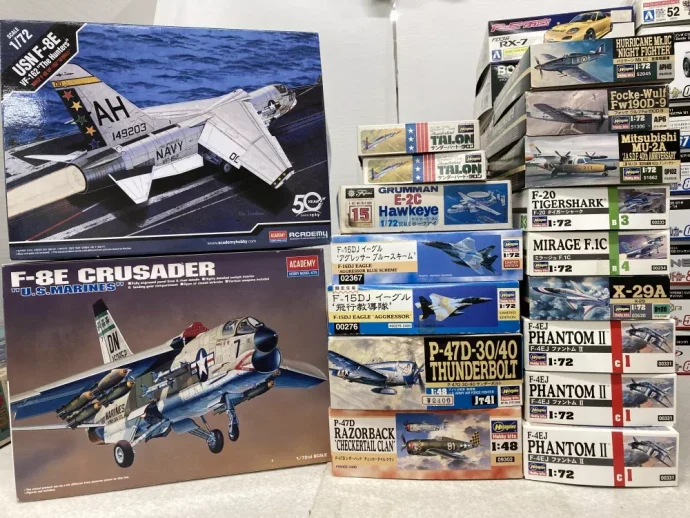 飛行機プラモ