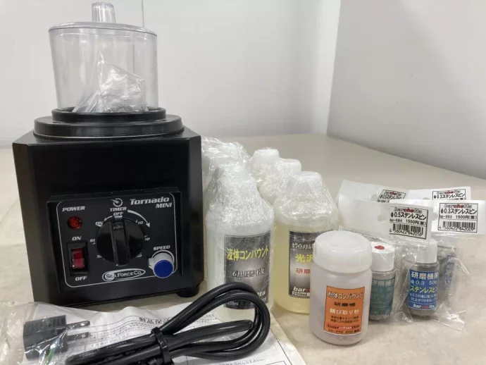 バルケッタ 磁気バレル研磨機 トルネードMINI TND-15