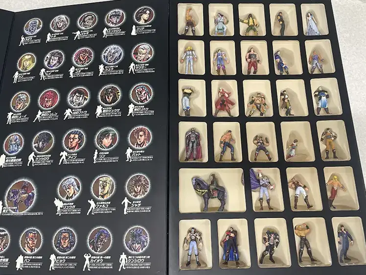 『北斗の拳』SUPER FIGURE COLLECTION BOX 内側