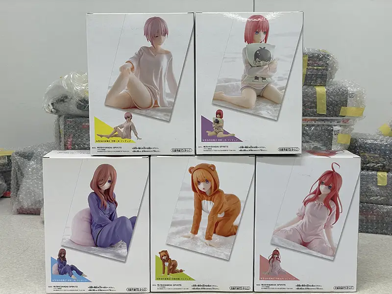 バンプレスト 『五等分の花嫁∬』(中野一花~五月)フィギュア パッケージ裏面