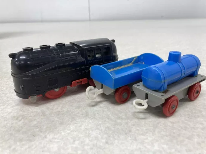 電動プラ汽車セット
