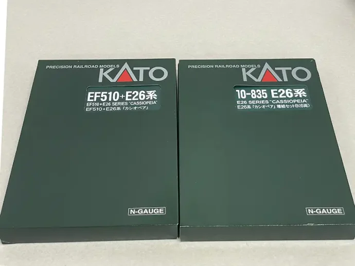 KATO　Nゲージ EF510+E26系 カシオペア　パッケージ