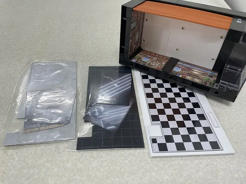 トミカプレミアム トミカガレージ　壁紙