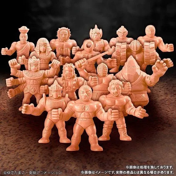 キン肉マン キンケシプレミアムvol.1の一覧画像。