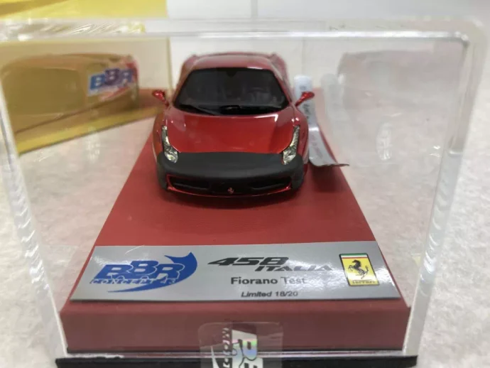 BBR 1/43 フェラーリ 458 ITALIA FIORANO TEST