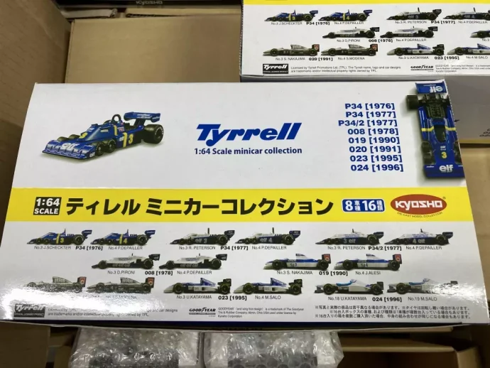 ティレル ミニカーコレクション