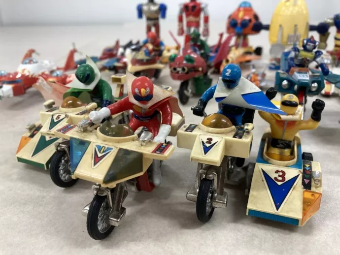 ポピー 秘密戦隊ゴレンジャー レッドマシーン ブルーマシーン グリーンマシーン