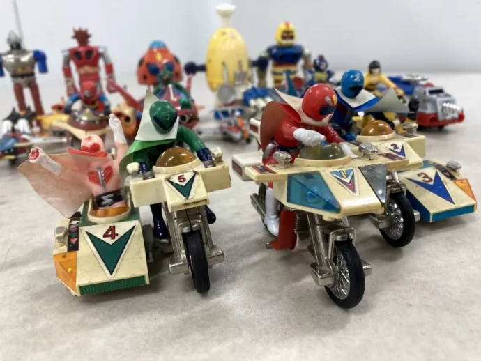 ポピー 秘密戦隊ゴレンジャー レッドマシーン ブルーマシーン グリーンマシーン