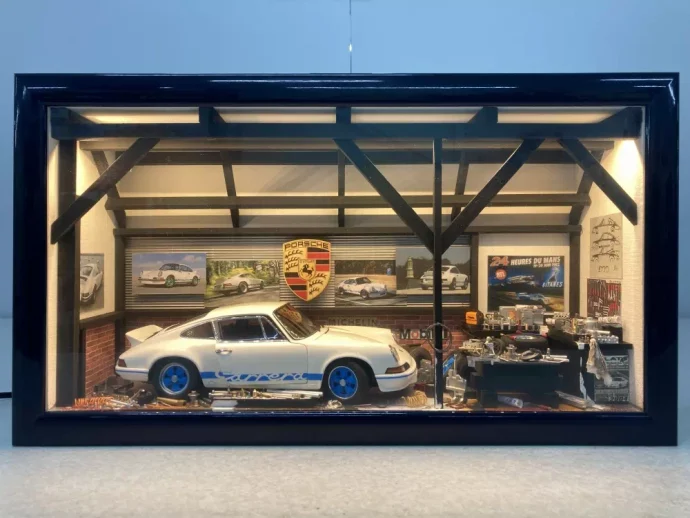 Car Garage Series Medium Size ポルシェ カレラ