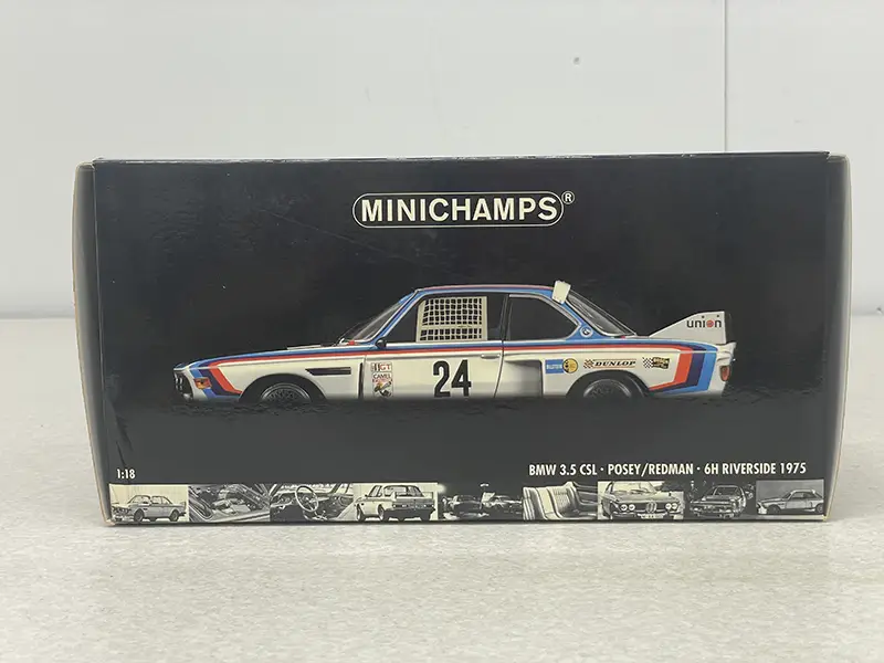 ミニチャンプス 1/18 BMW 3.5CSL ,パッケージ