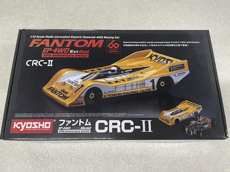 京商 1/12 ファントムCRC-II 60th Anniversary limited　パッケージ