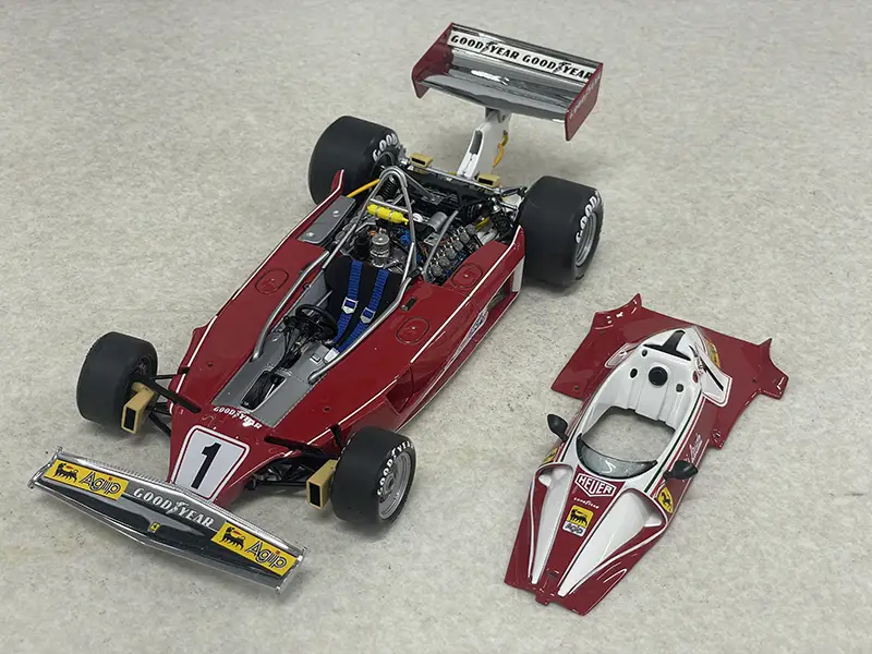 エグゾト 1/18 312T2 全体