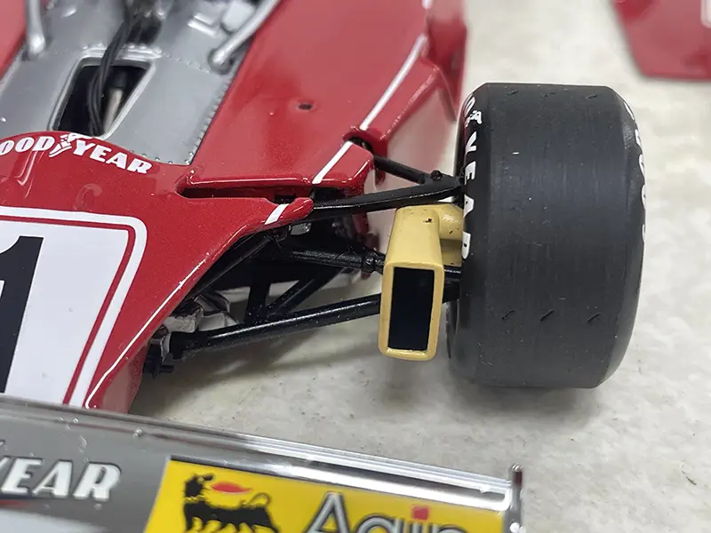 エグゾト 1/18 312T2 フロントタイヤ