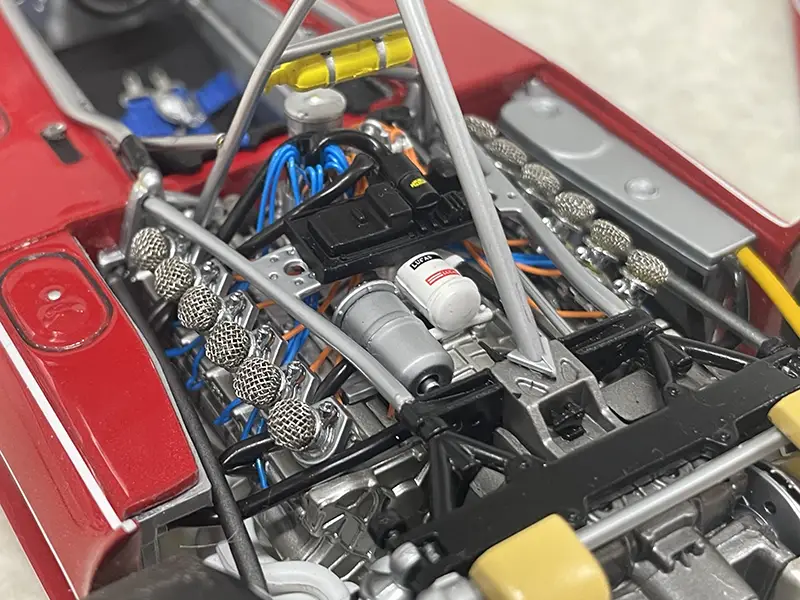 エグゾト 1/18 312T2 エンジン部