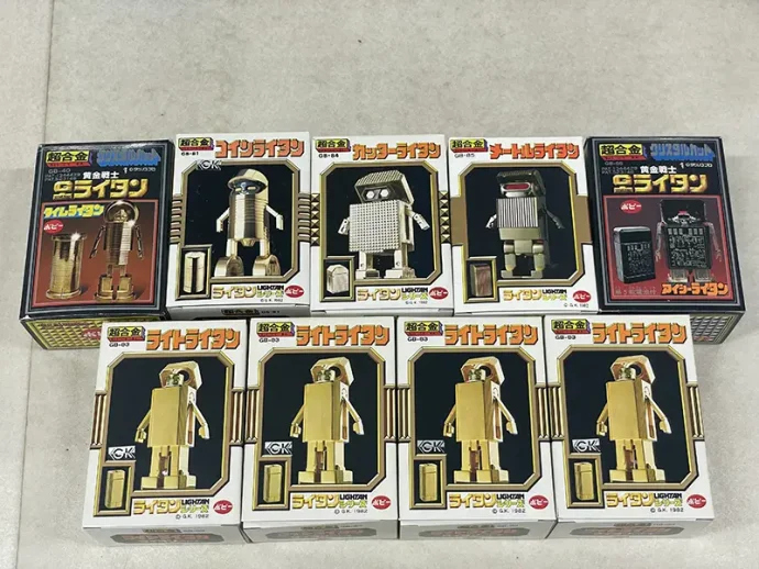 ポピー超合金 ゴールドライタンシリーズ パッケージ
