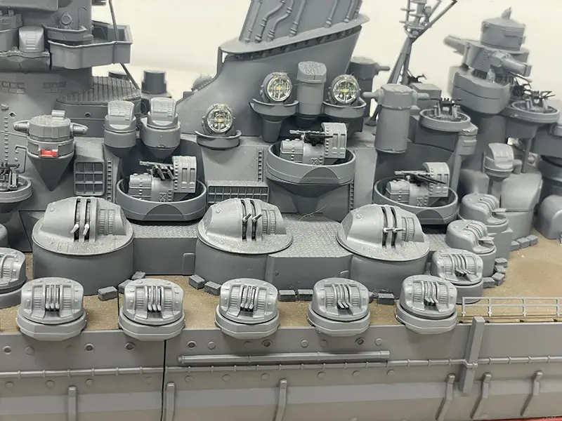 週刊 戦艦大和 探照灯と機銃群