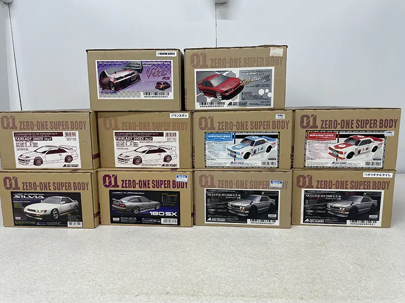 ABCホビー01スーパーボディ各種 パッケージ