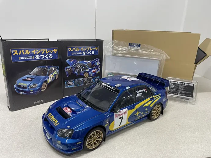 アシェット 1/8 週刊スバルインプレッサをつくる 全体