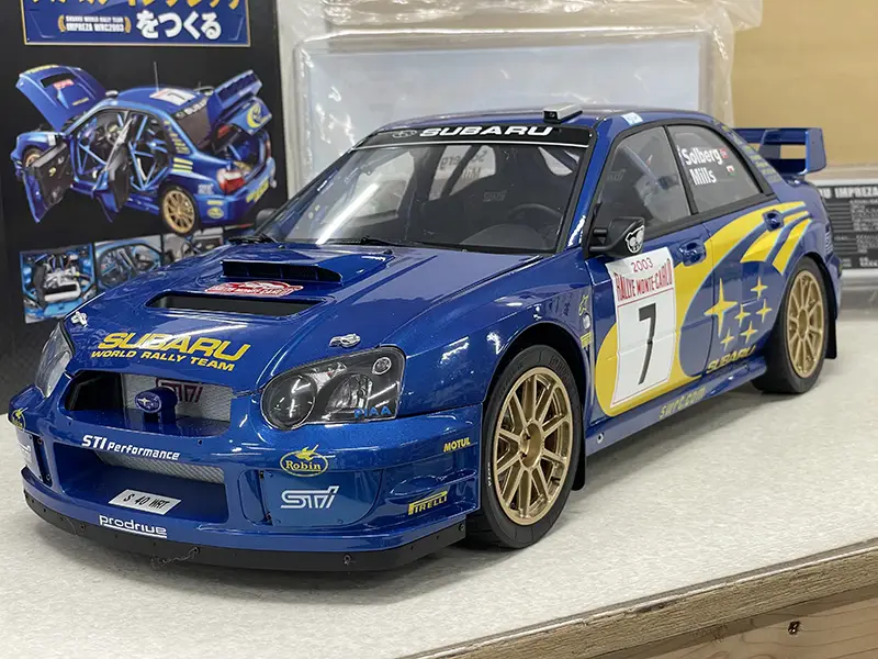 アシェット 1/8 週刊スバルインプレッサをつくる ボディ