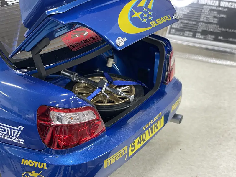 アシェット 1/8 週刊スバルインプレッサをつくる リアトランク