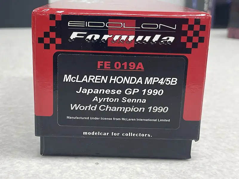A.セナ メイクアップ マクラーレンホンダ 1990 パッケージ