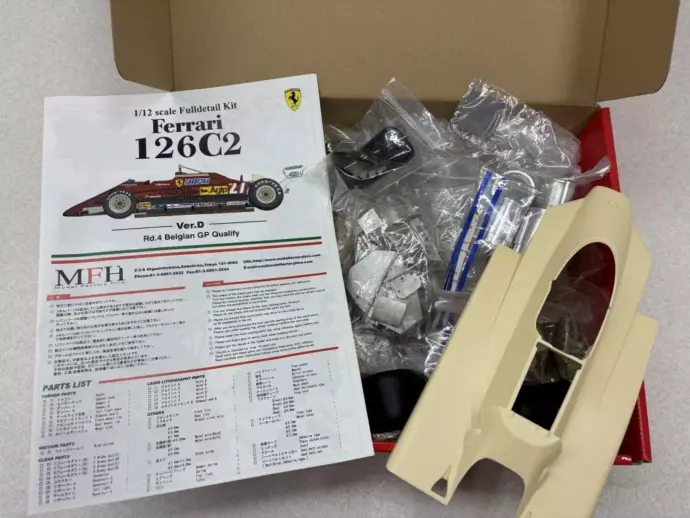 MFH 1/12 Ferrari 126C2 Ver.D K436