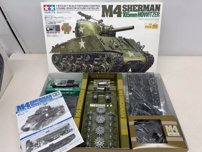 タミヤ 1/16 ラジオコントロールタンク M4シャーマン