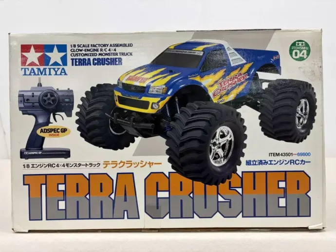 タミヤ 1/8 組立済みエンジンRC テラクラッシャー