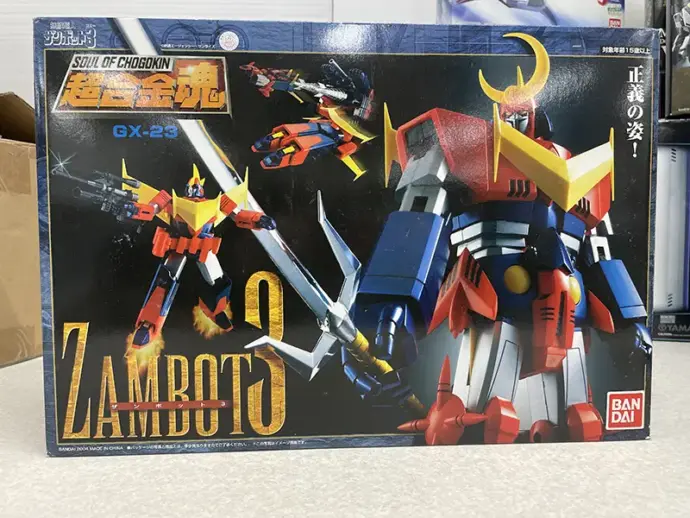 超合金魂GX-23 無敵超人ザンボット3パッケージ