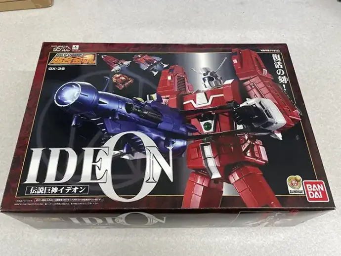 超合金魂GX-36 伝説巨神イデオン パッケージ