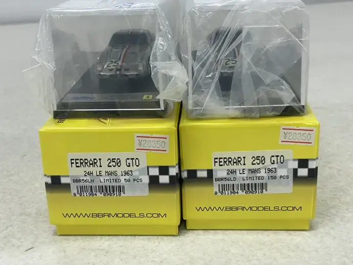 BBR 1/43フェラーリ 250GTO 1963ル・マン24時間レースLN/LD