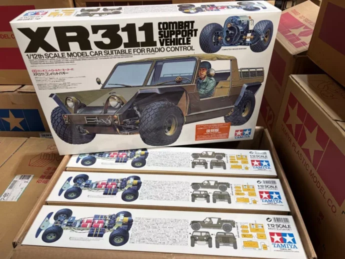 タミヤ 1/12 RC XR311 コンバットバギー 復刻版
