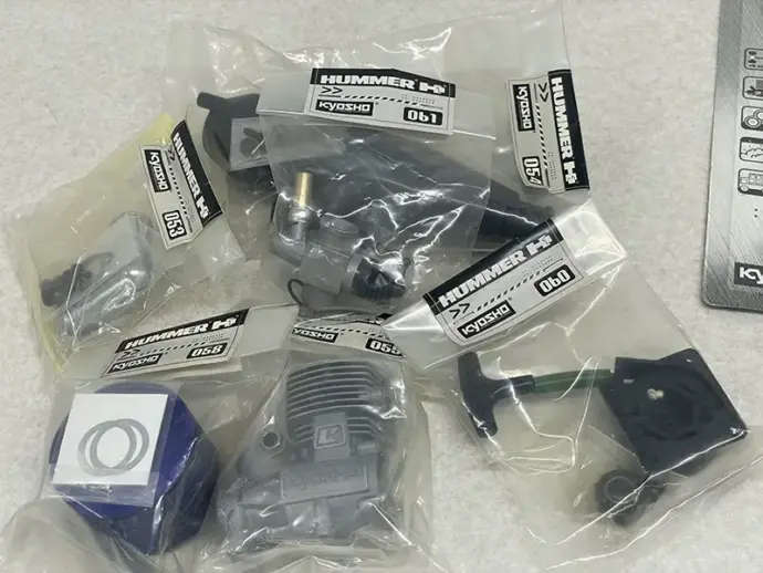 ハマーRC エンジンパーツ