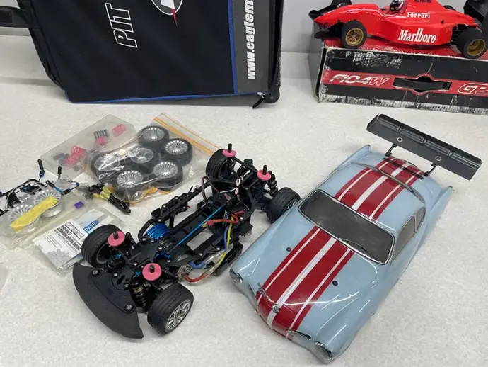 タミヤ M-07R パーツ並び