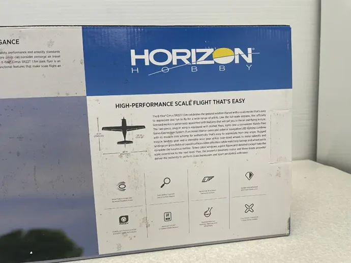 Freewing AL37 AIRLINER パッケージ背面