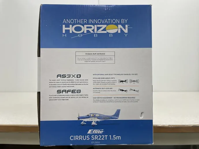 Freewing AL37 AIRLINER　パッケージ側面