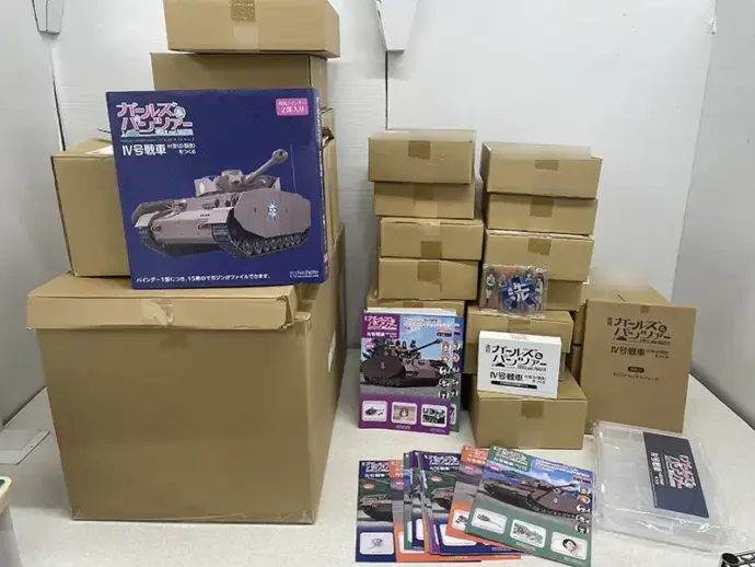アシェット『週刊ガールズ＆パンツァー IV号戦車H型（D型改）をつくる』トップ画像