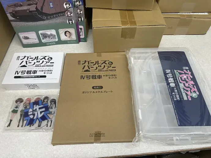 アシェット『週刊ガールズ＆パンツァー IV号戦車H型（D型改）をつくる』特典