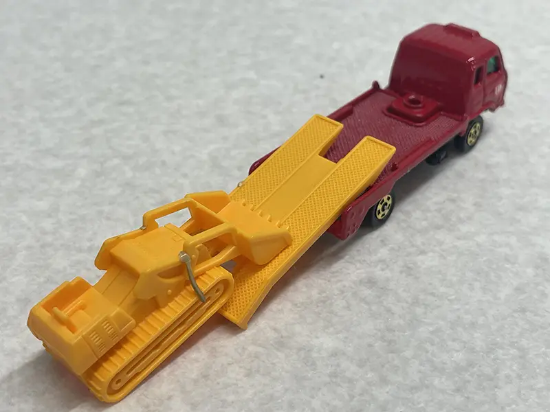 トミカ コンドル ブルドーザキャリア 荷台