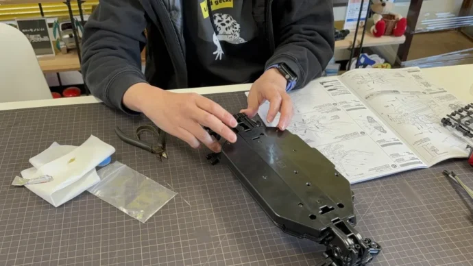 TT-02D 組み立て10